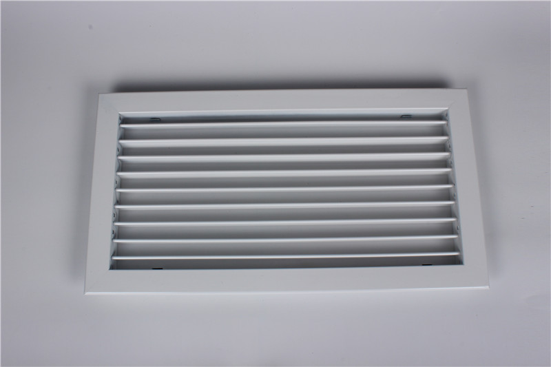 Single deflection air grille